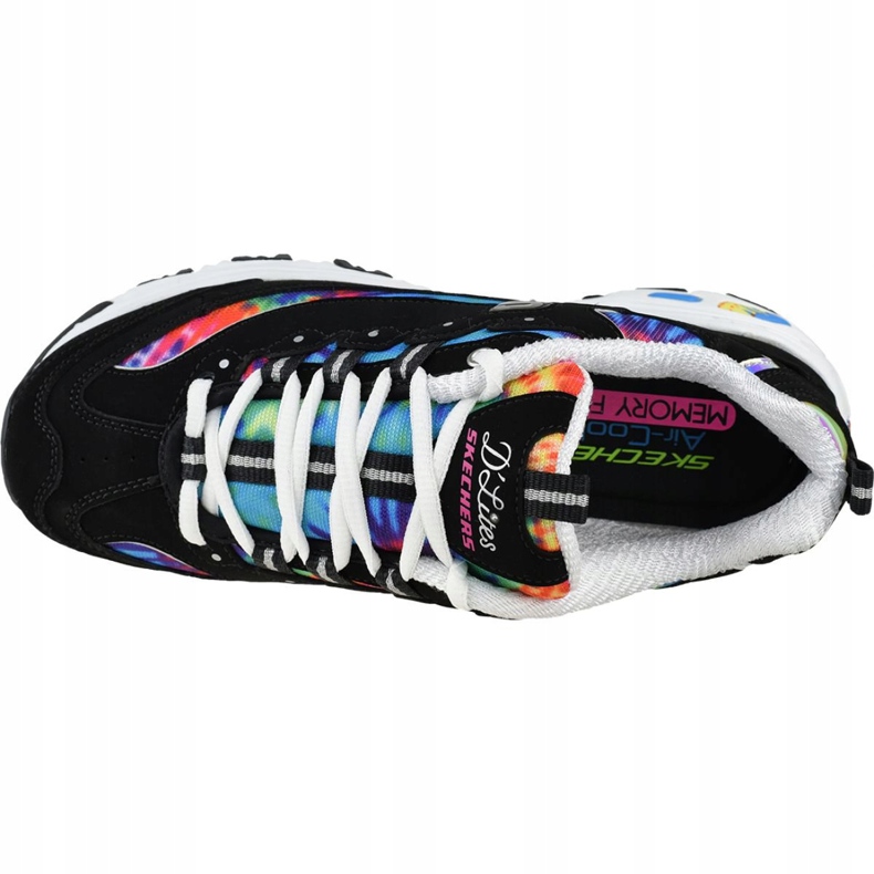 Skechers D'Lites Summer Fiesta W 149015-BKMT svart 2