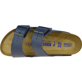 Birkenstock Arizona Bf Sfb W 51063 marinblå 2