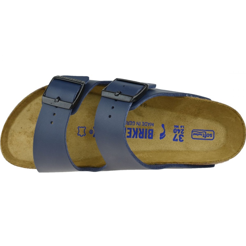Birkenstock Arizona Bf Sfb W 51063 marinblå 2