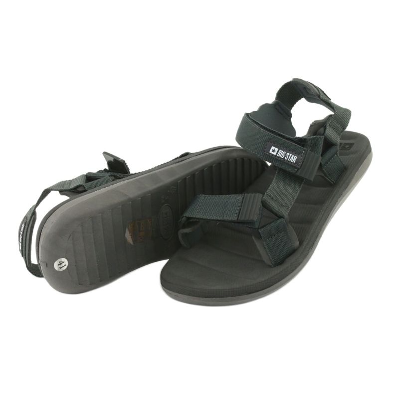 Big Star 174501 sandaler för män grå 3