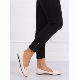 Dam beige loafers A8636 Beige 2