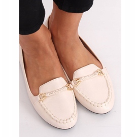 Dam beige loafers A8636 Beige 1