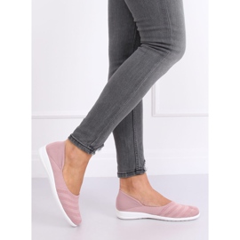 Rosa mesh -ballerinor IC03 Old Pink 2