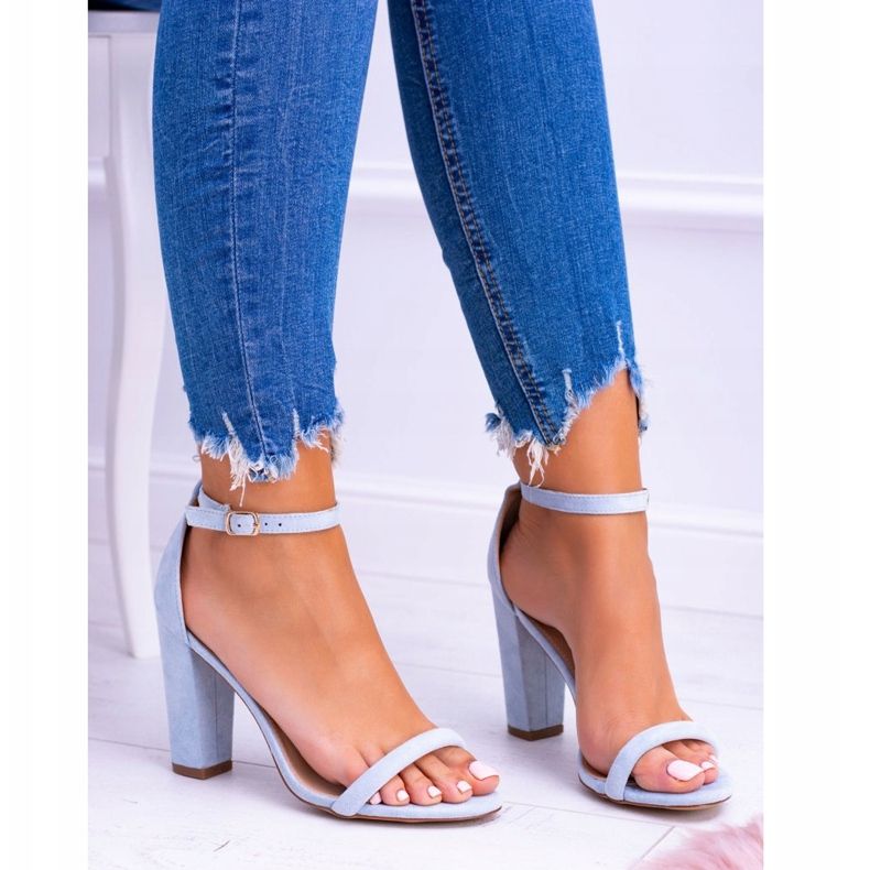 Lu Boo Sandaler Blå Sandaler På En Ripley Bar 2