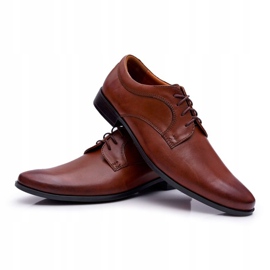 Bednarek Polish Shoes Herr Brogues Bednarek Elegant läderbrunt Gaspare 1