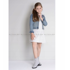 Lu Boo Grå ankelstövlar för barn med Cubic Zirconia LittleCarrie 2