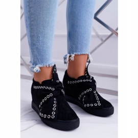 Dam sneakers Wedges Lu Boo Black Margo svart 1