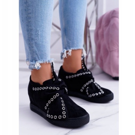 Dam sneakers Wedges Lu Boo Black Margo svart 2
