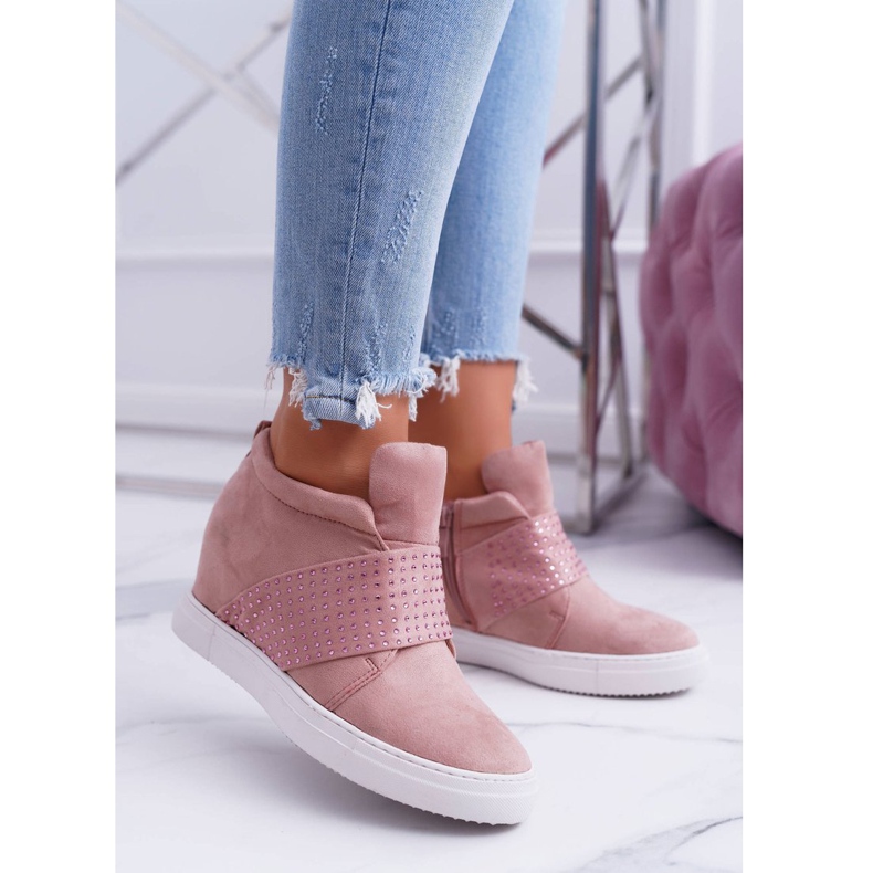 Dam Sneakers Pink Lu Boo Paljetter PinkSugar rosa 2