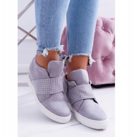 Dam Sneakers Grå Lu Boo Paljetter PinkSugar 2