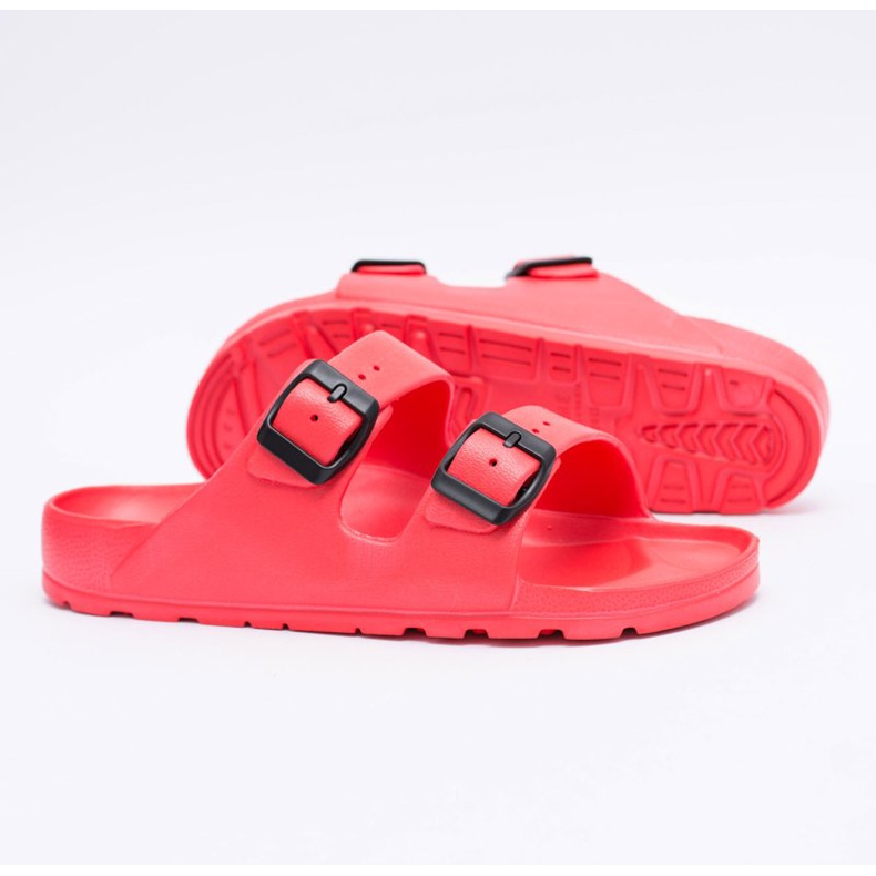 Flameshoes Ljusa tofflor för kvinnor Garden Red röd 1