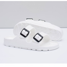 Flameshoes White Garden Light Tofflor för män vit 2