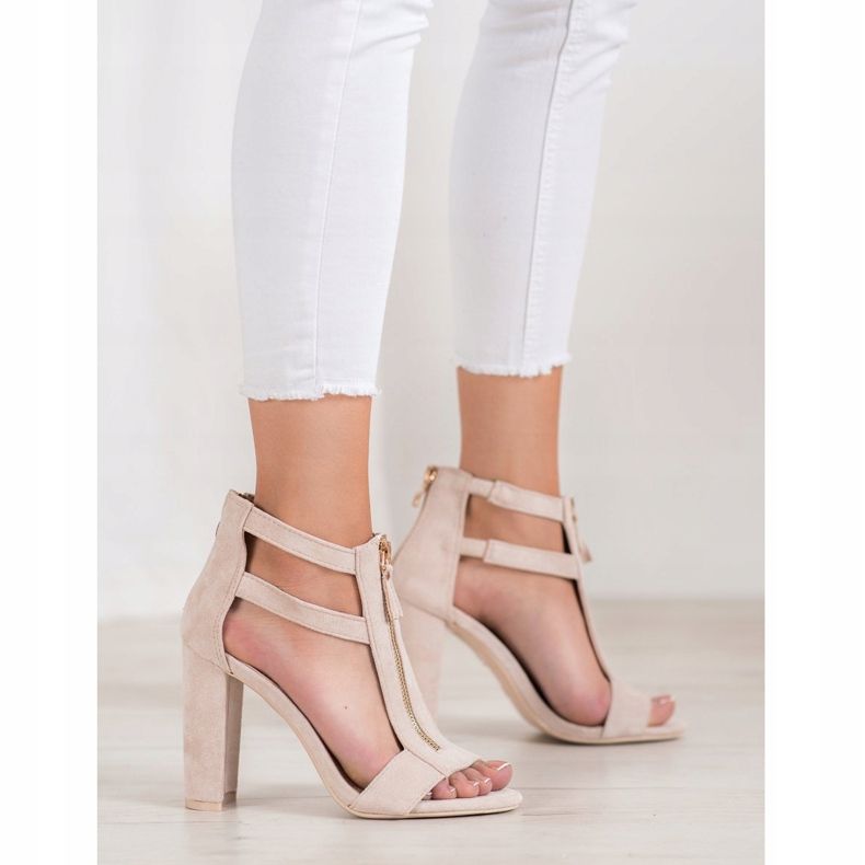 Seastar Sandaler med dragkedja brun 2