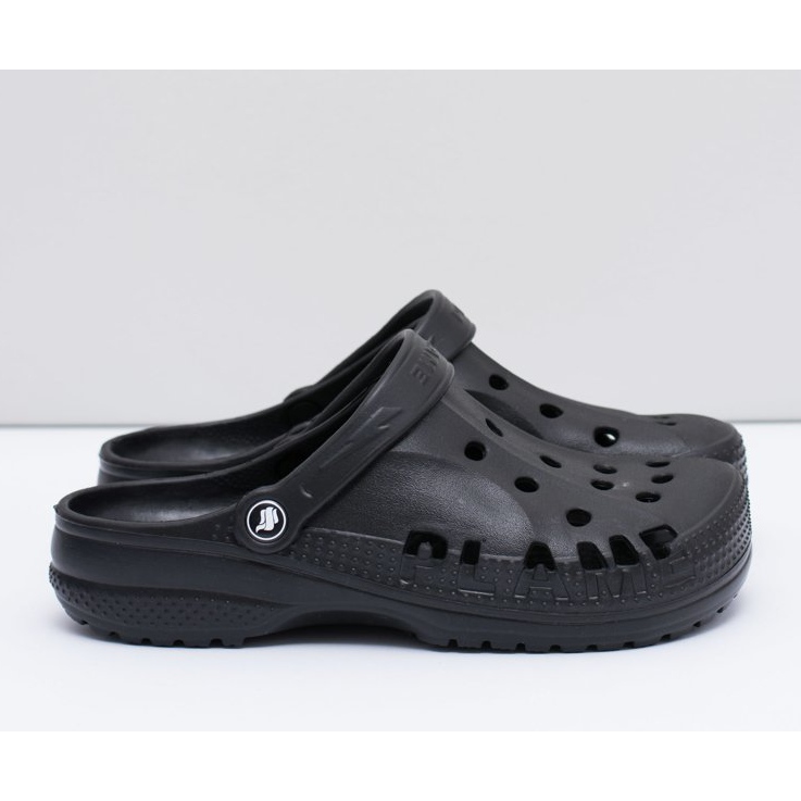 Flameshoes Herr Tofflor För Pool Kroksy Eva Svart 2