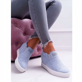 Dam Snekers Sneakers Lu Boo Slip Blue Kaori blå 1