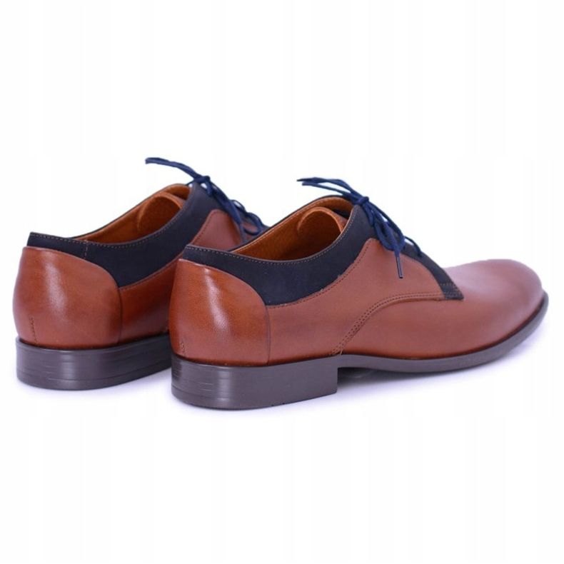 Bednarek Polish Shoes Herr Brogues Bednarek Elegant läderbrunt Maksim 1