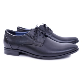 Bednarek Polish Shoes Herr Brogues Bednarek Eleganta läderformella skor Svart Franko 1