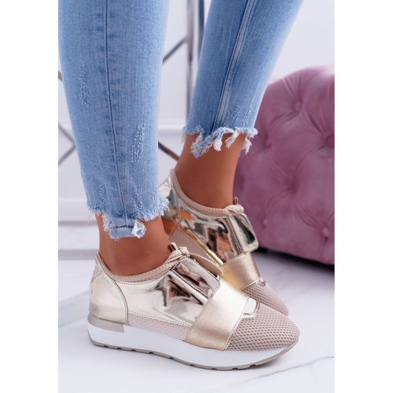 Lu Boo Guld Sportskor Madoni gyllene 2