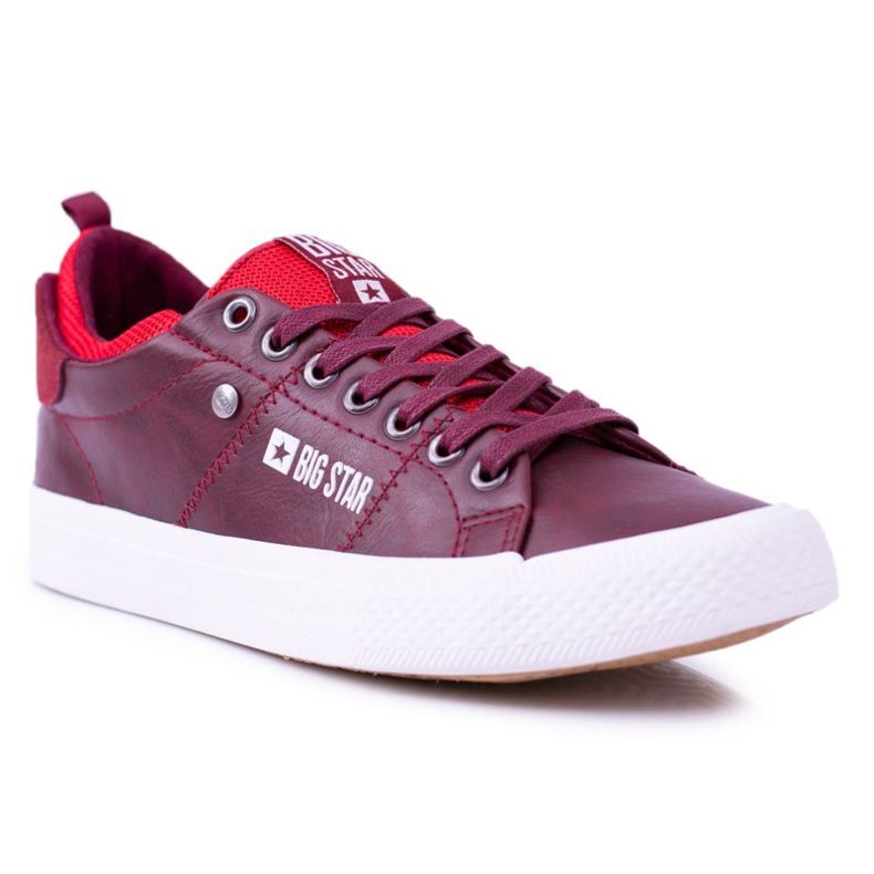 Big Star Herr Burgundy Sneakers BB174011 röd 1