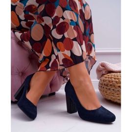 Dampumps Sergio Leone PB200 Mocka Marinblå Selva 2