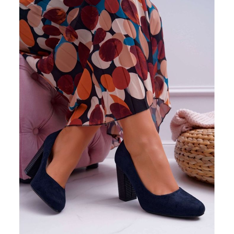 Dampumps Sergio Leone PB200 Mocka Marinblå Selva 2