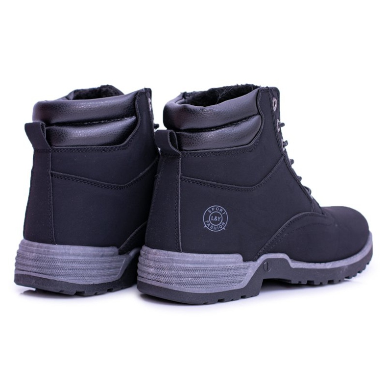 Varma svarta stövlar för herrar från Smith's Endurance 2