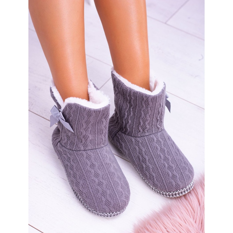 Vinceza Inhemska grå varma damstövlar Duffy 1