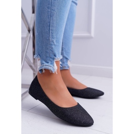 PS1 Kvinnors Ballerina Glitter Svart Fifi 1