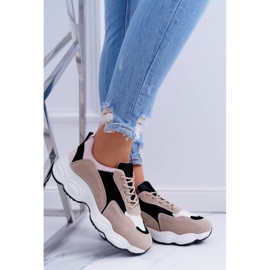 NFR Kvinnors sportskor Mocka Beige Lollipop 2