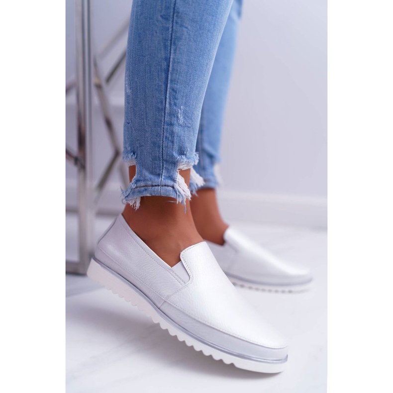 Dam Loafers Sergio Leone Silver Magento grå 1