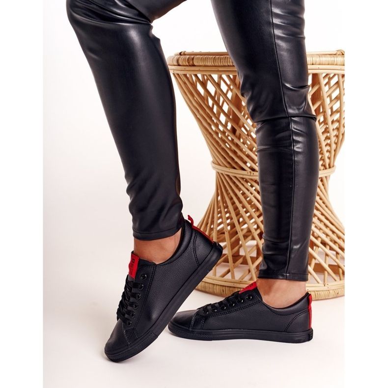 Dam Sneakers Big Star With A Belt Black DD274687 svart 1