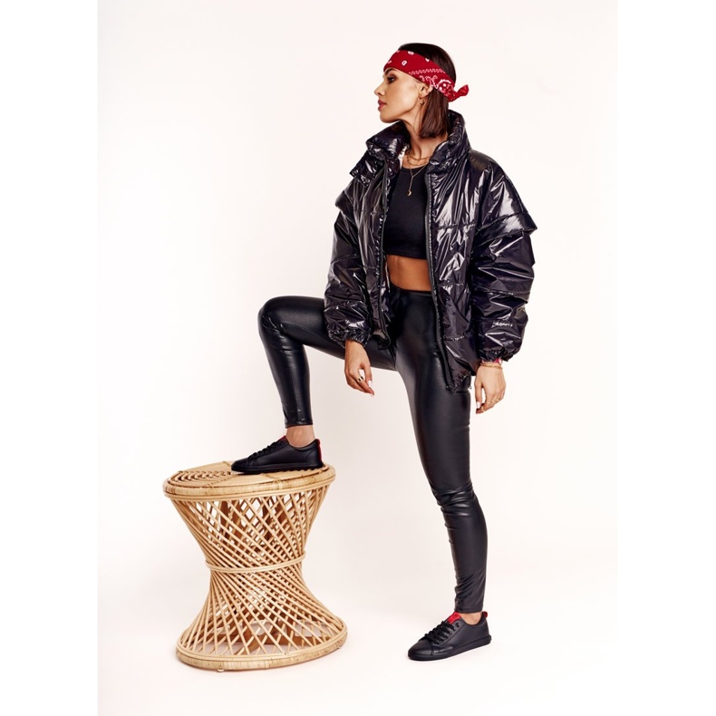 Dam Sneakers Big Star With A Belt Black DD274687 svart 2