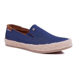 Herrskor Espadrilles Big Star Marinblå DD174246 1