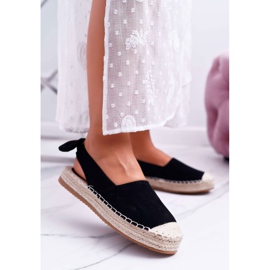 Kvinnors Espadrilles svarta Moriente -sneakers 1