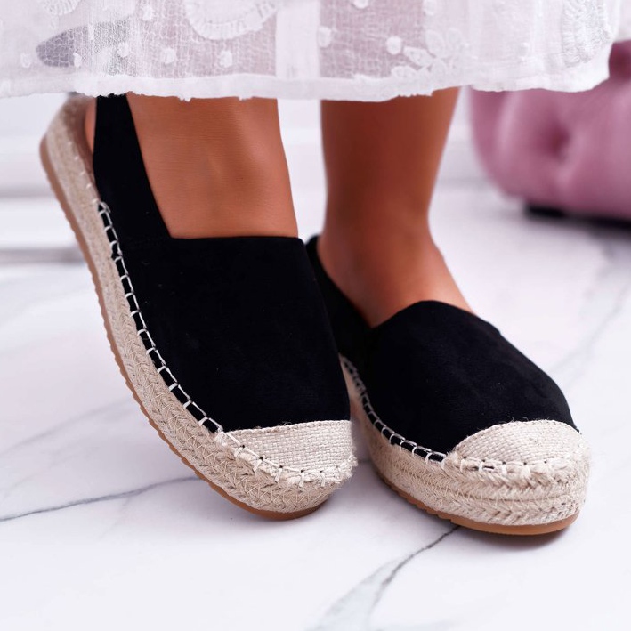 Kvinnors Espadrilles svarta Moriente -sneakers 2