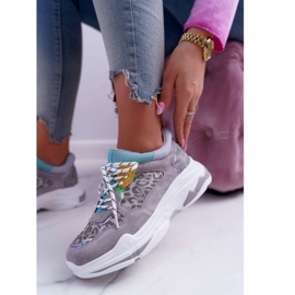 FC1 Kvinnors sportskor High Sole Gray Cabana grå 1