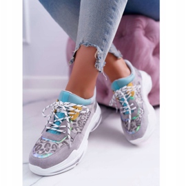 FC1 Kvinnors sportskor High Sole Gray Cabana grå 2