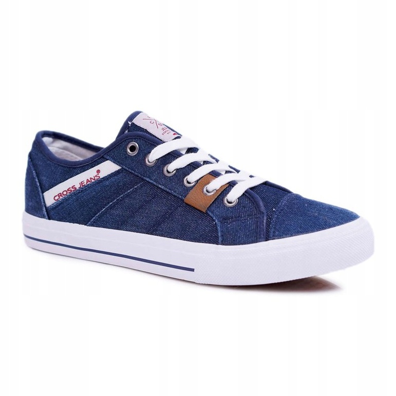 Herr Sneakers Cross Jeans Classic Jeans Marinblå DD1R4027 1