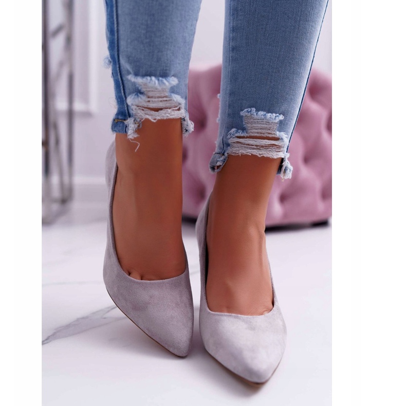 Dampumps Sergio Leone PB139 Grå Felice 2