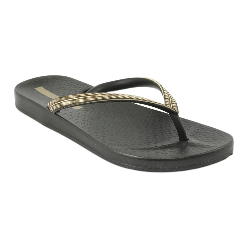 Ipanema 82763 svarta flip-flops gul 1