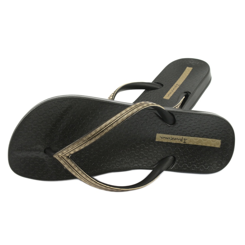 Ipanema 82763 svarta flip-flops gul 3