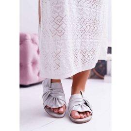 EVE Tofflor för kvinnor med en grå sittbåge 2