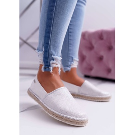 Dam Espadrilles Big Star Flätad Sula Silver DD274770 grå 1
