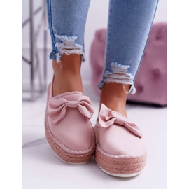 Dam Espadrilles Material Big Star Rosa DD274785 2