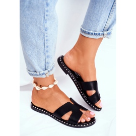 ADY Dam Tofflor Jet Black Montiago svart 2