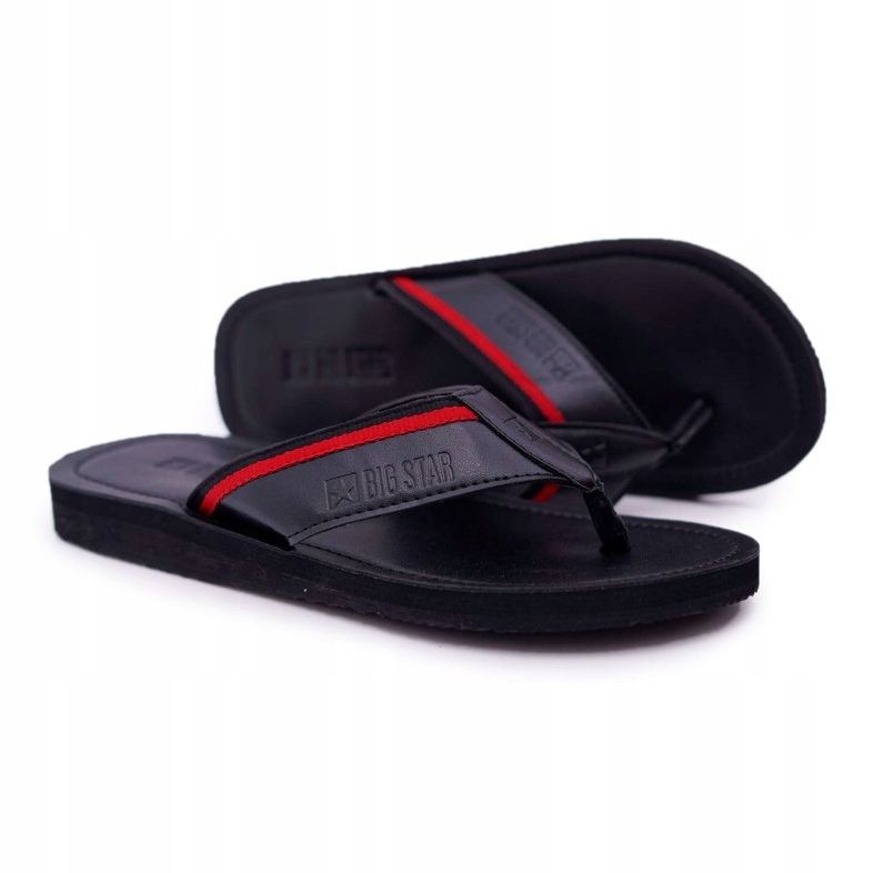 Herr Tofflor Flip-flops Big Star Black DD174678 svart 1
