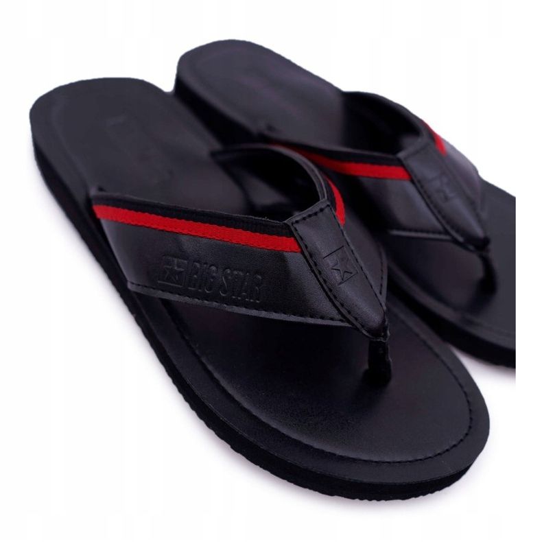 Herr Tofflor Flip-flops Big Star Black DD174678 svart 2