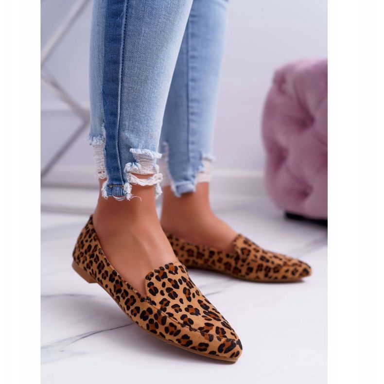 Dam Loafers Lu Boo Leopard Magnus brun 1