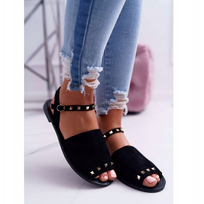 Dam Sandaler Lu Boo Mocka Svart Silena 2