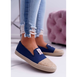 Kvinnors Espadrilles Cross Jeans Marinblå DD2R4046 1